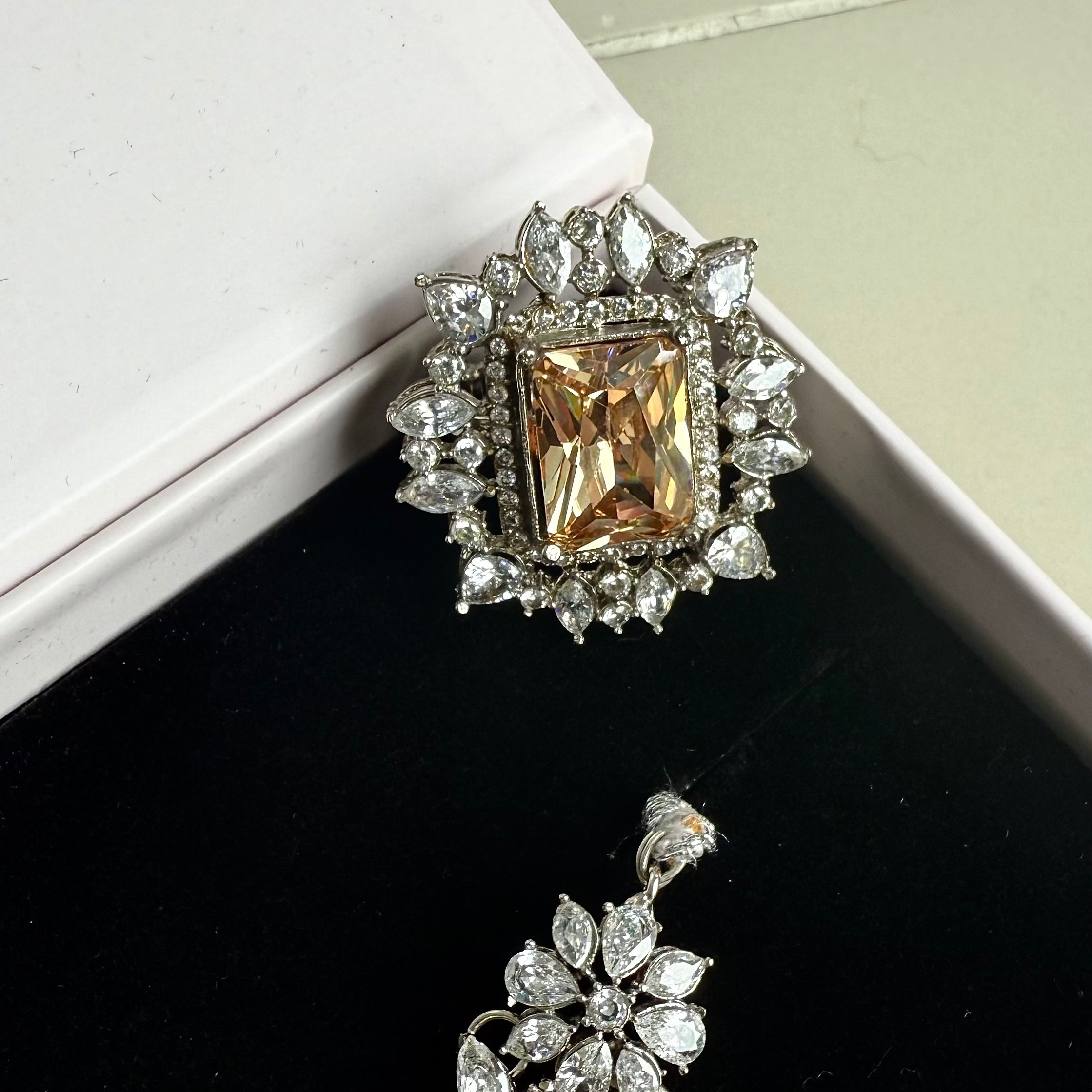 Meher Necklace Set - Champagne