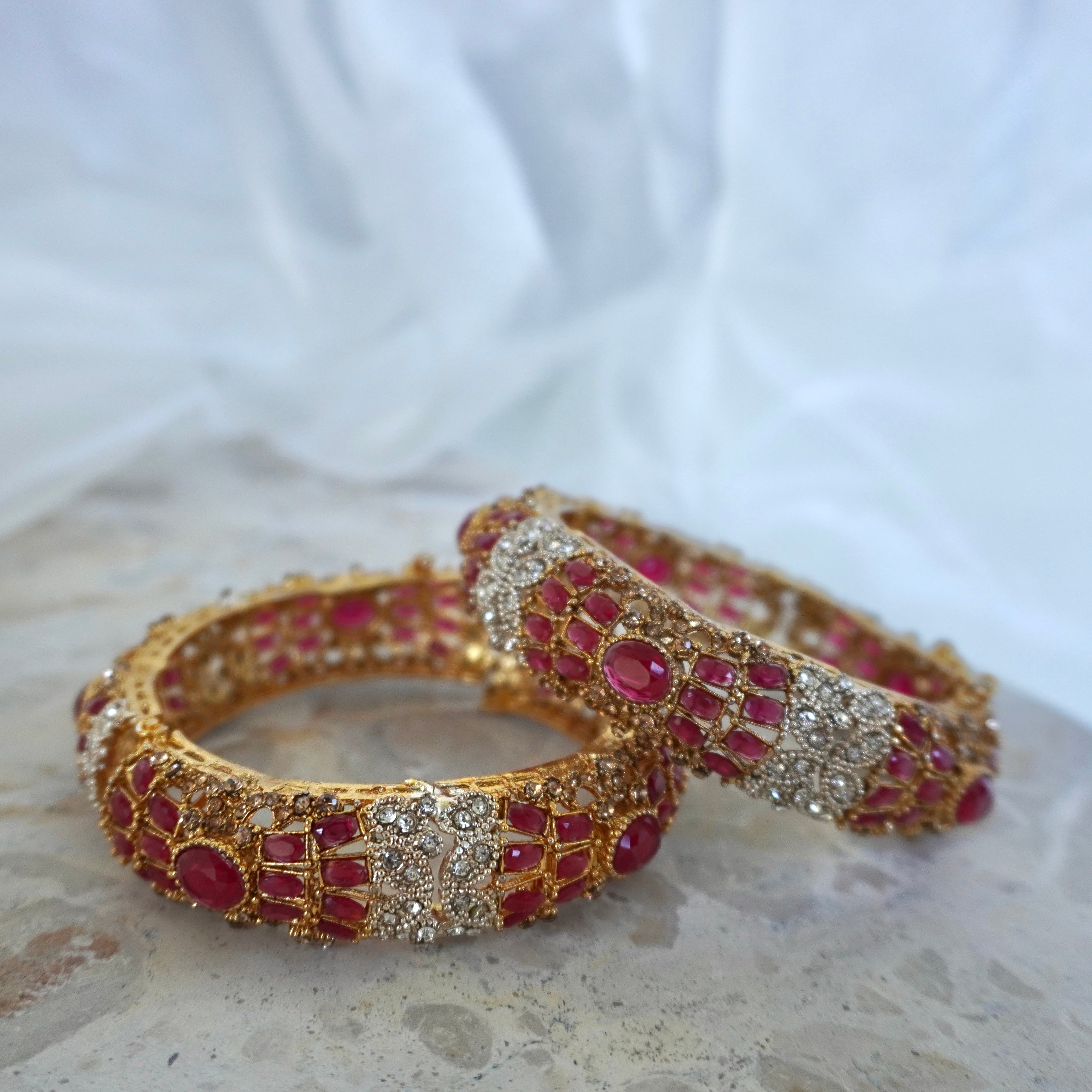 Noorani Kade (Bangles) - Maroon