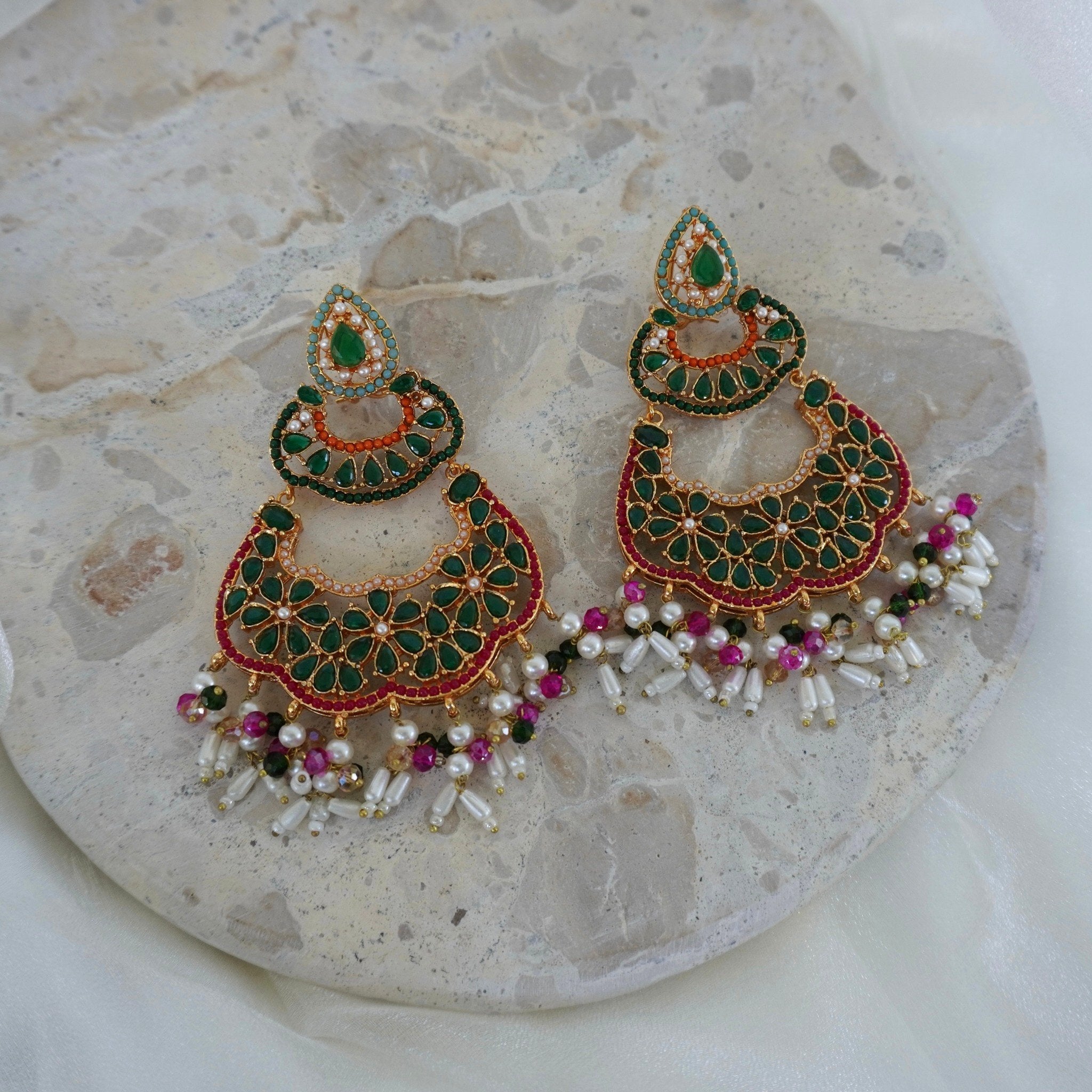 Hala Long Earrings