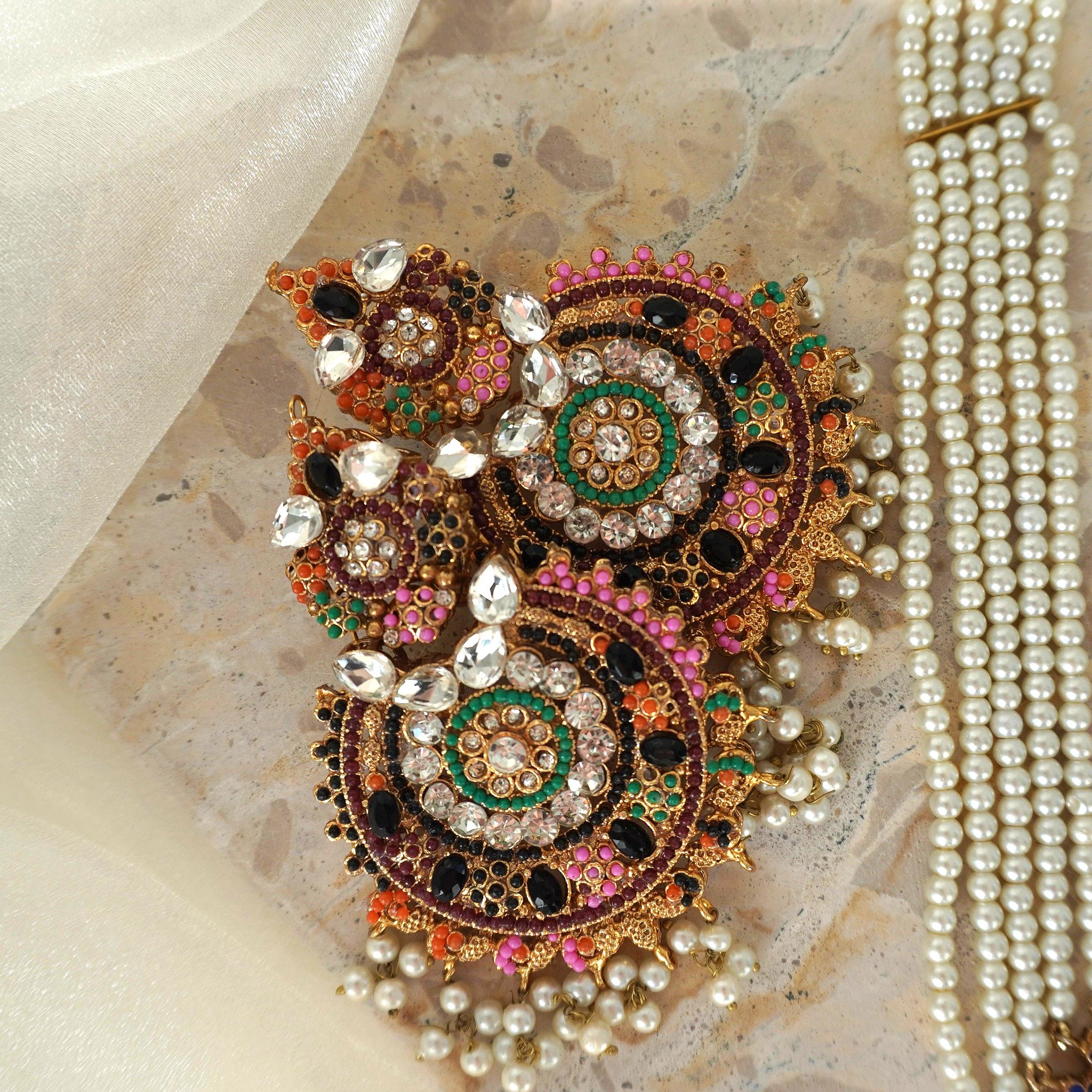 Aiman Long (Mala) Necklace Set
