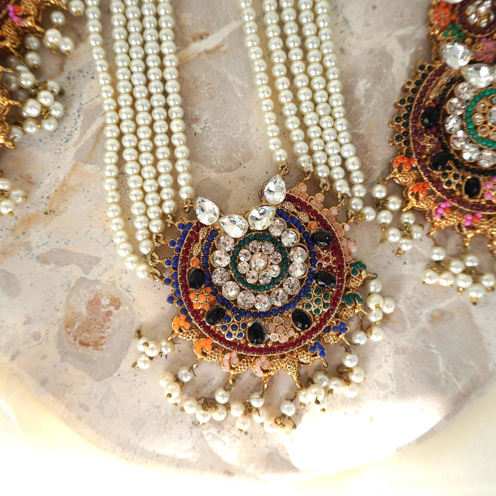 Aiman Long (Mala) Necklace Set