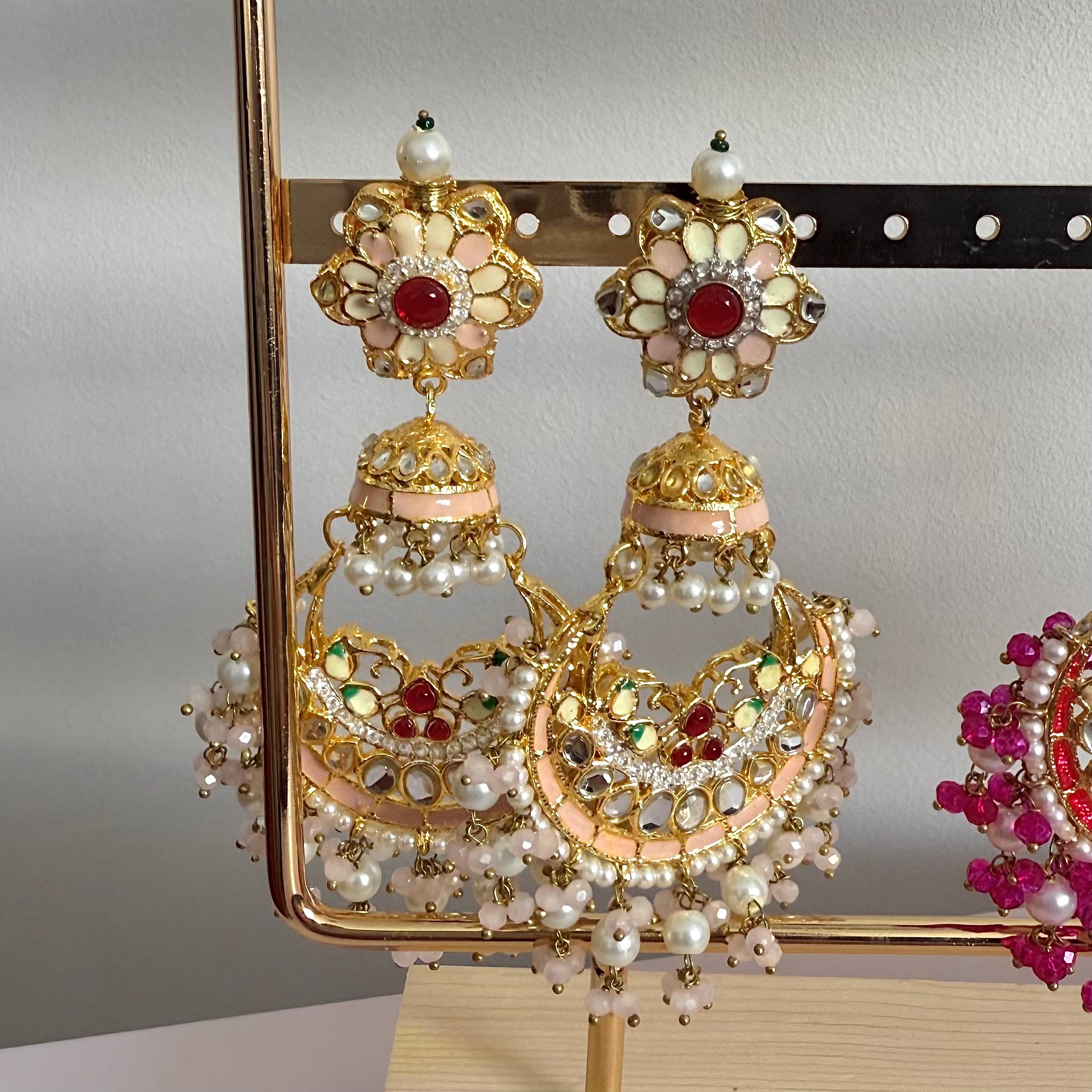 Noor Meenakari Earrings