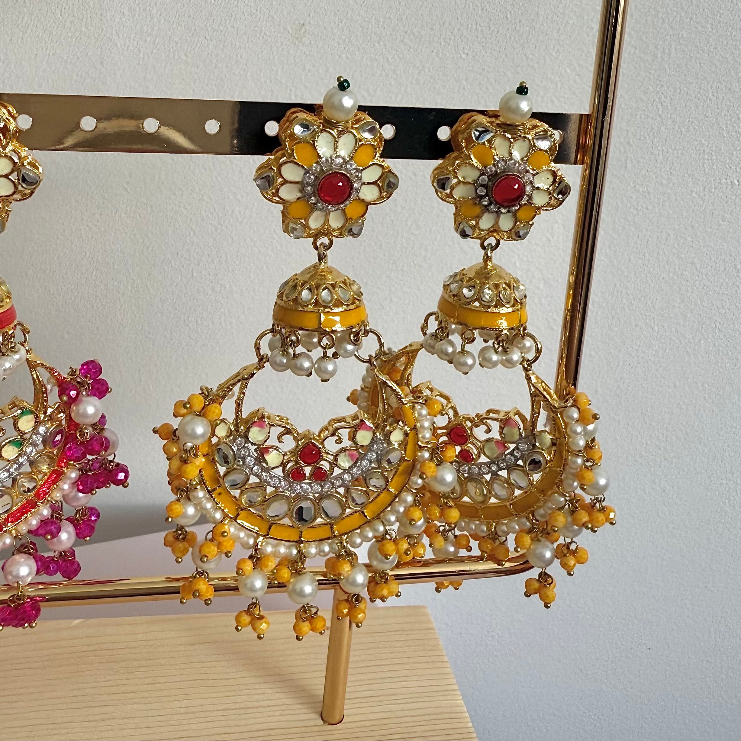 Noor Meenakari Earrings