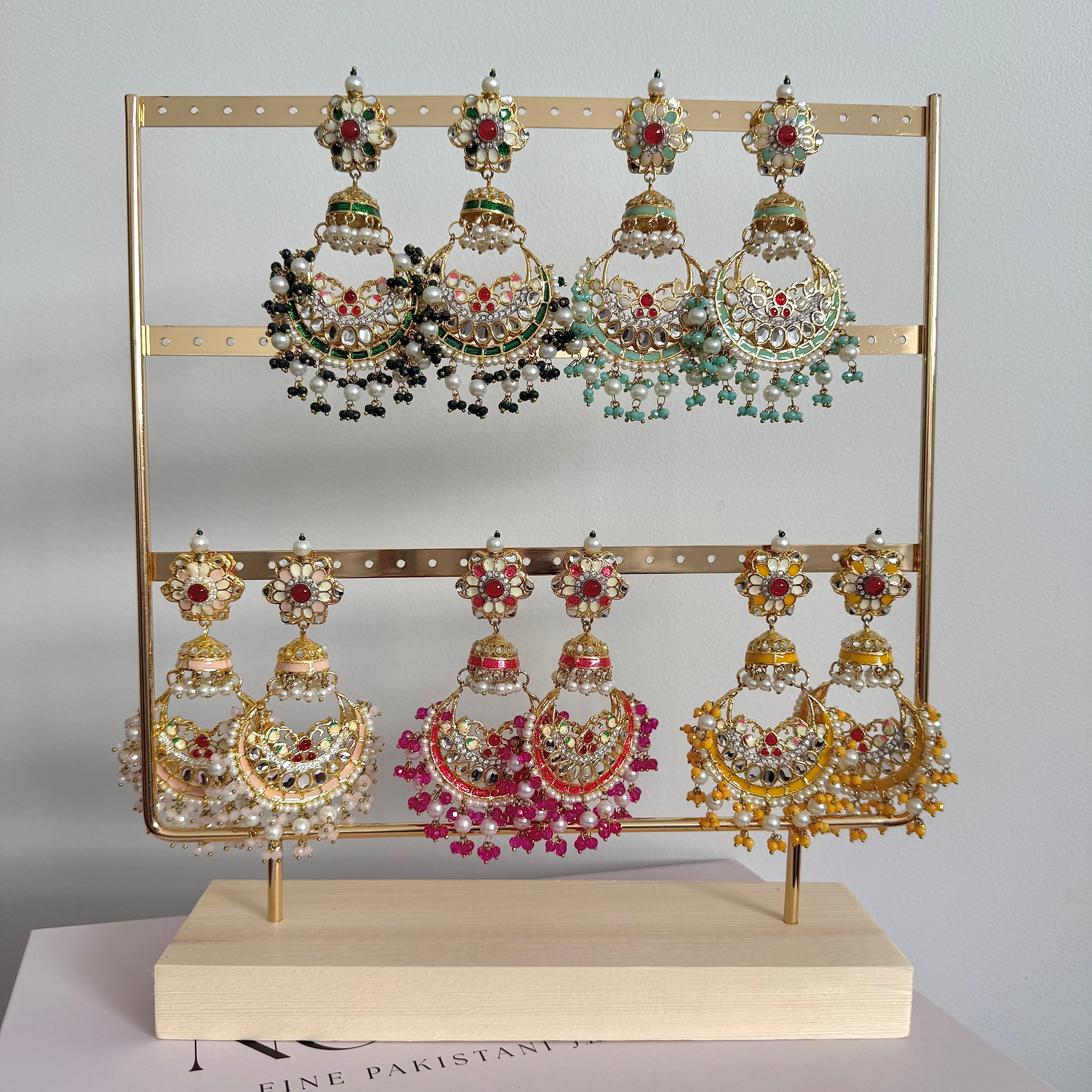 Noor Meenakari Earrings