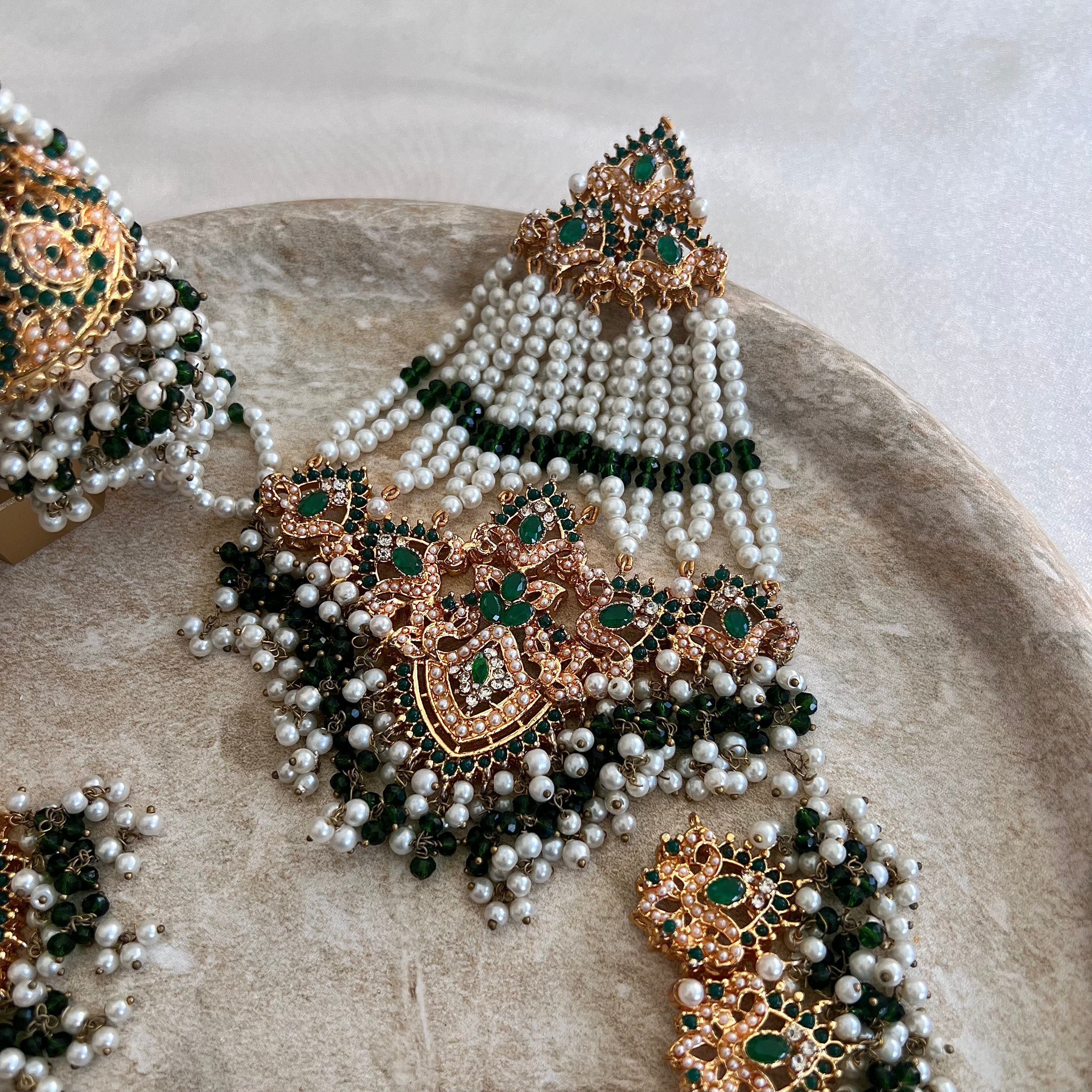 Maya Necklace Set - White