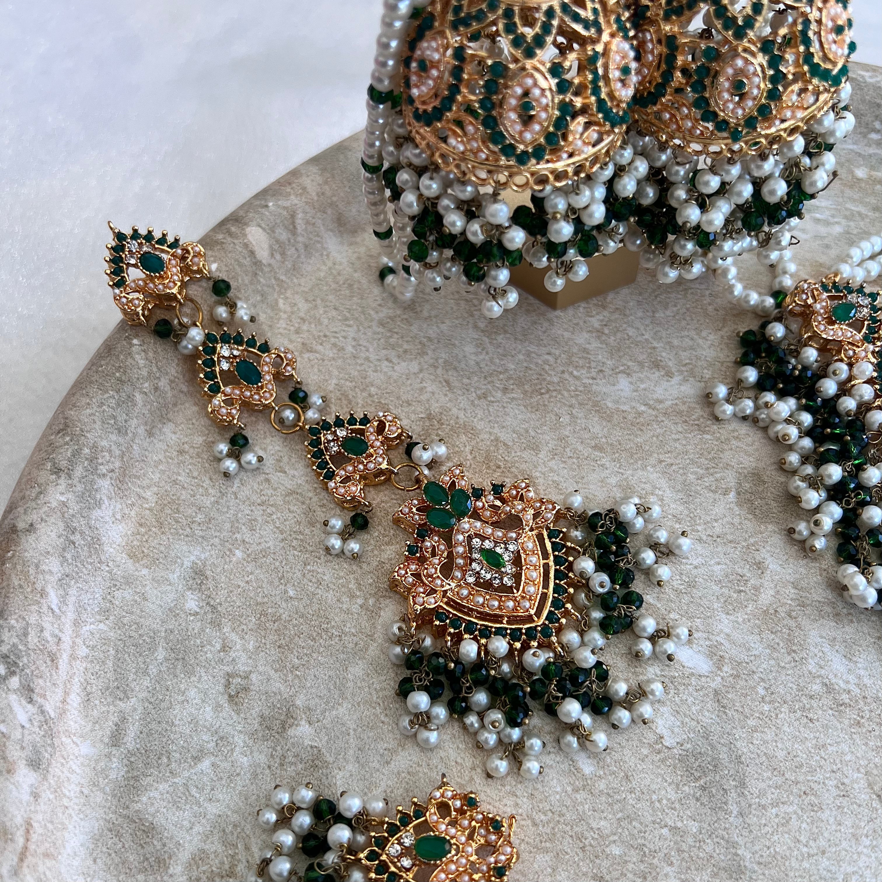 Maya Necklace Set - White