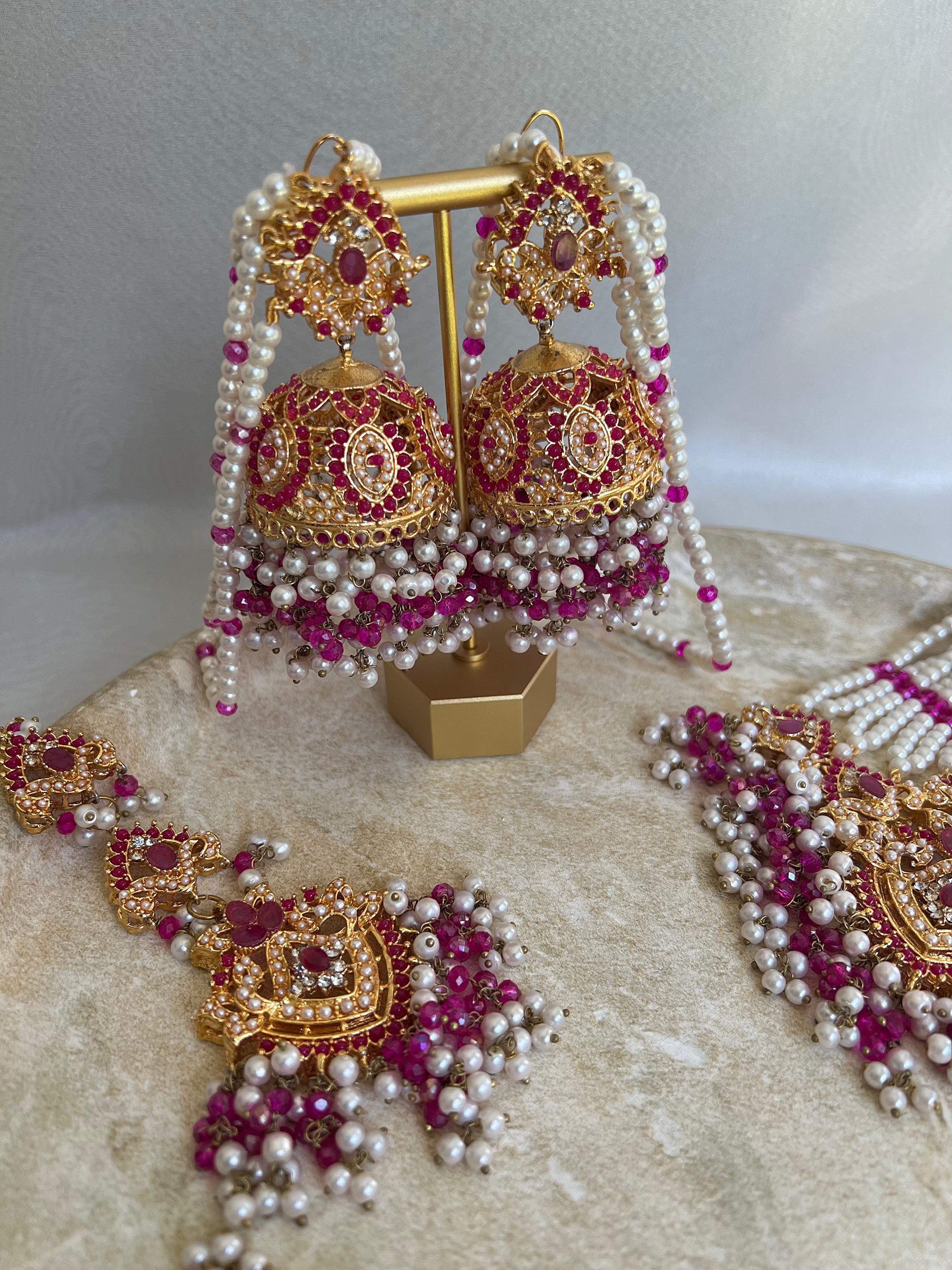 Maya Necklace Set - White