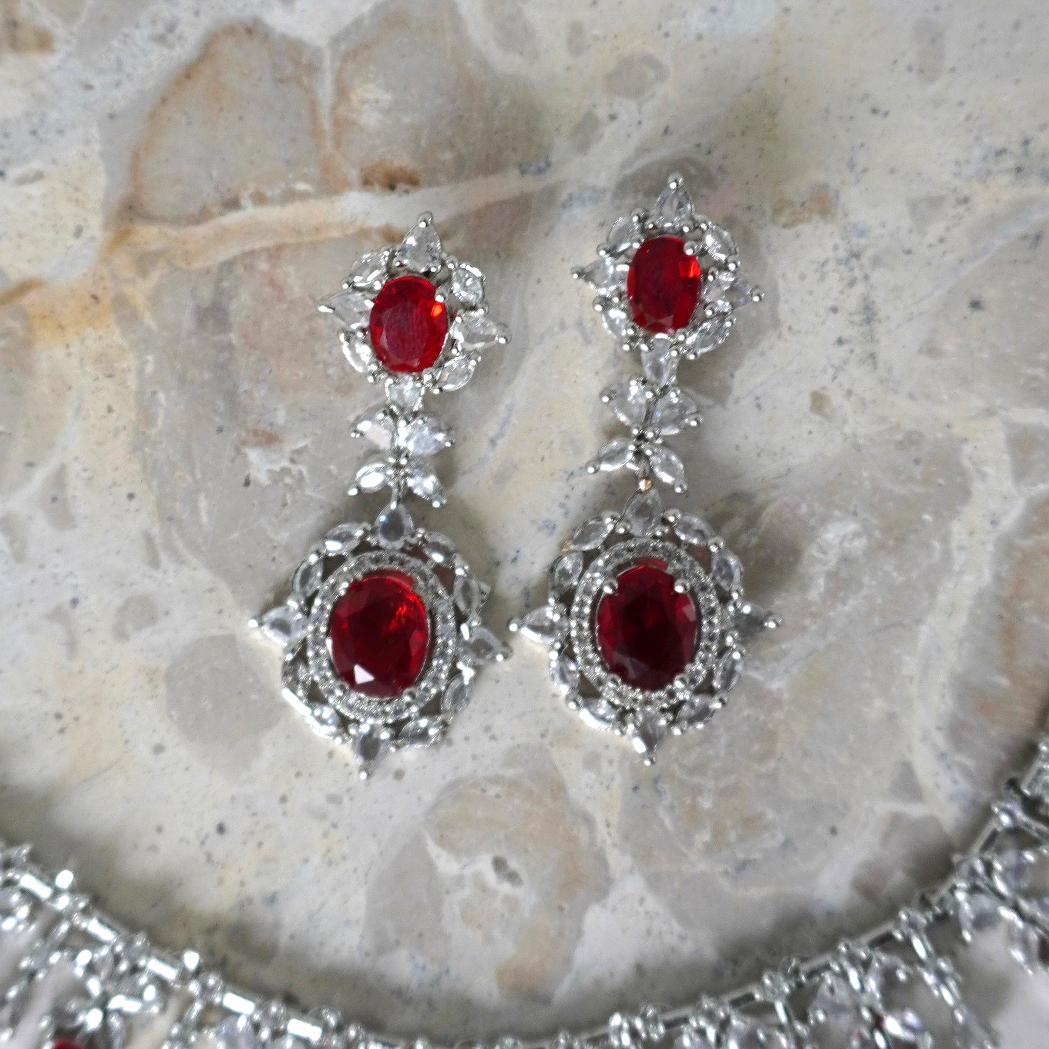 Imaan Zirconia Necklace Set
