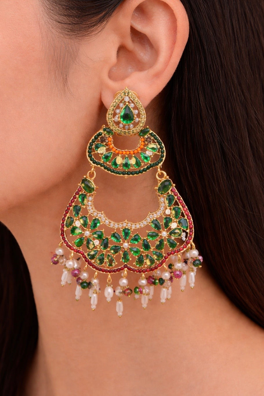 Hala Long Earrings