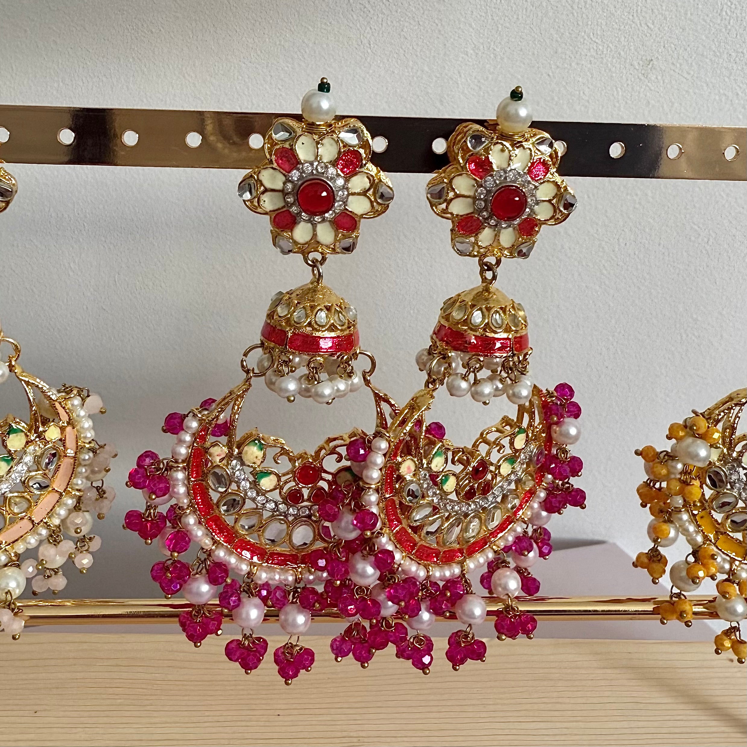 Noor Meenakari Earrings