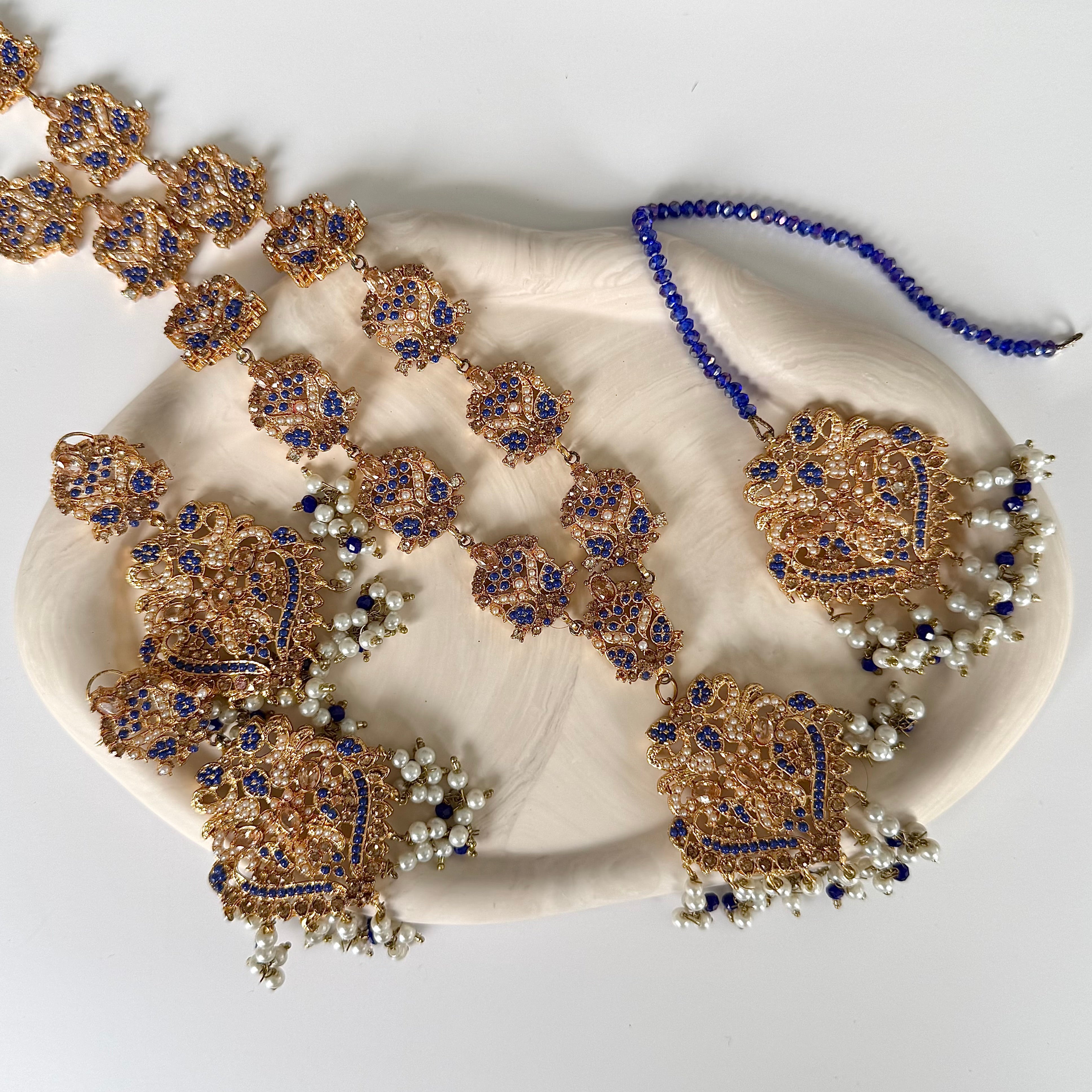 Sahar Long Necklace Set (Mala)