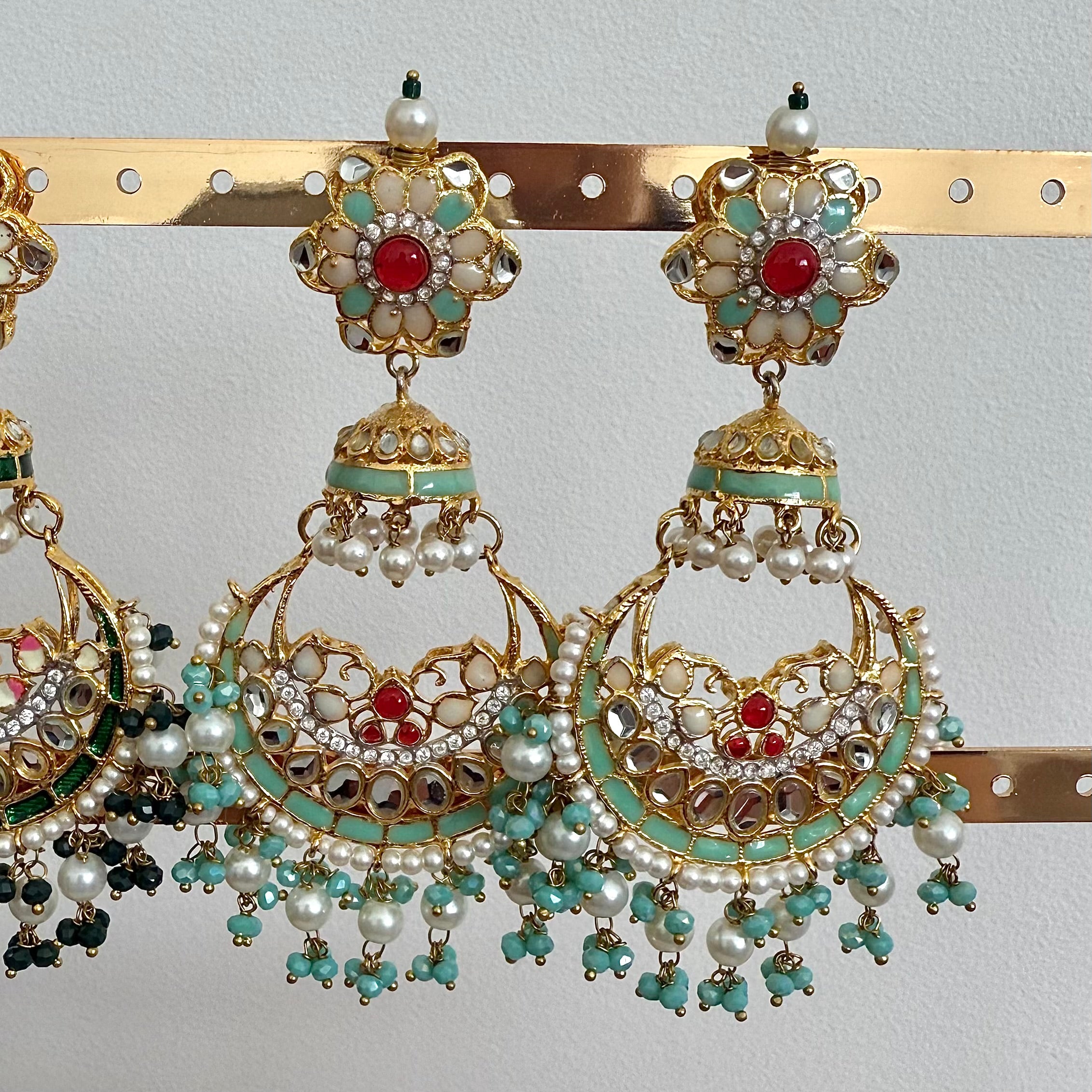 Noor Meenakari Earrings