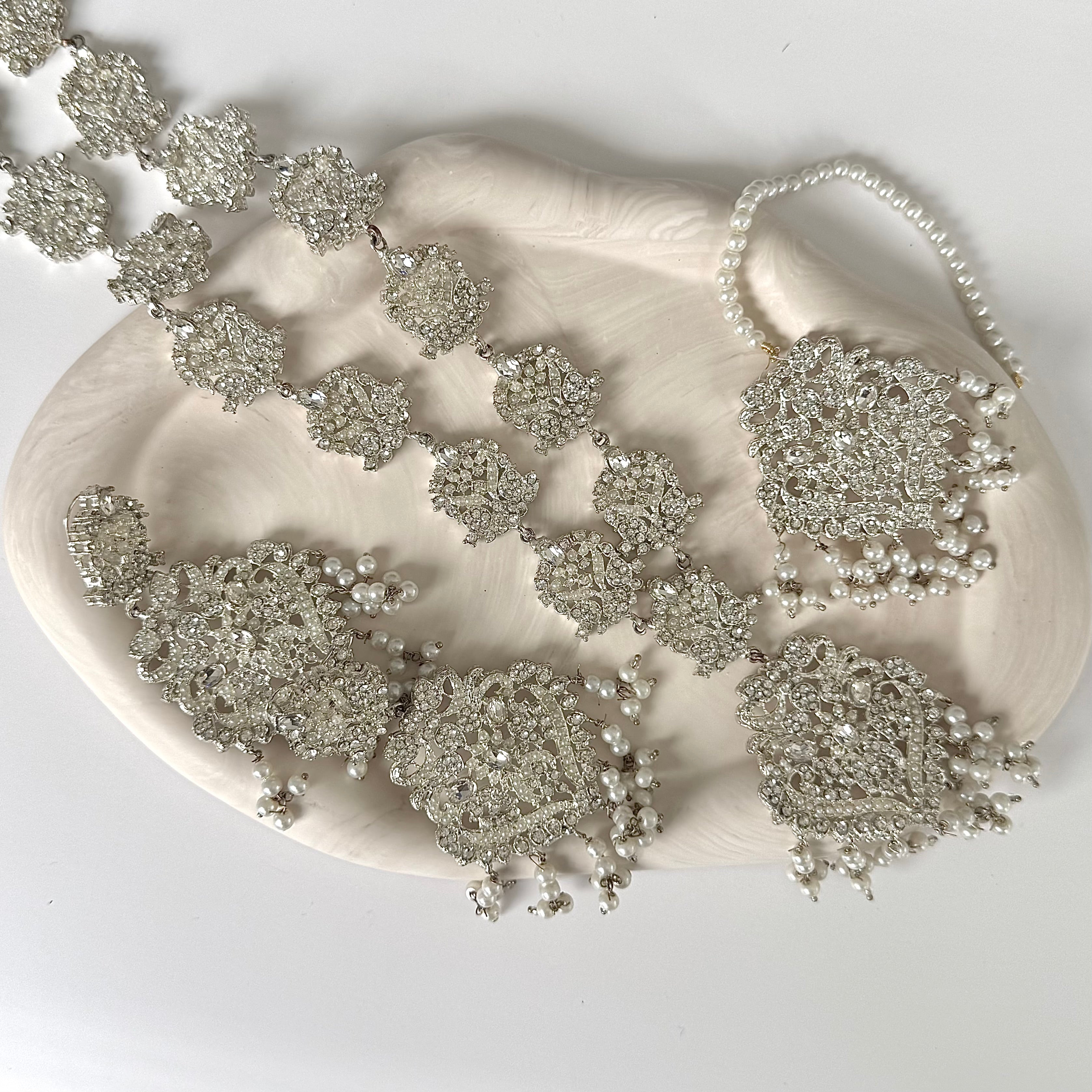 Sahar Long Necklace Set (Mala)