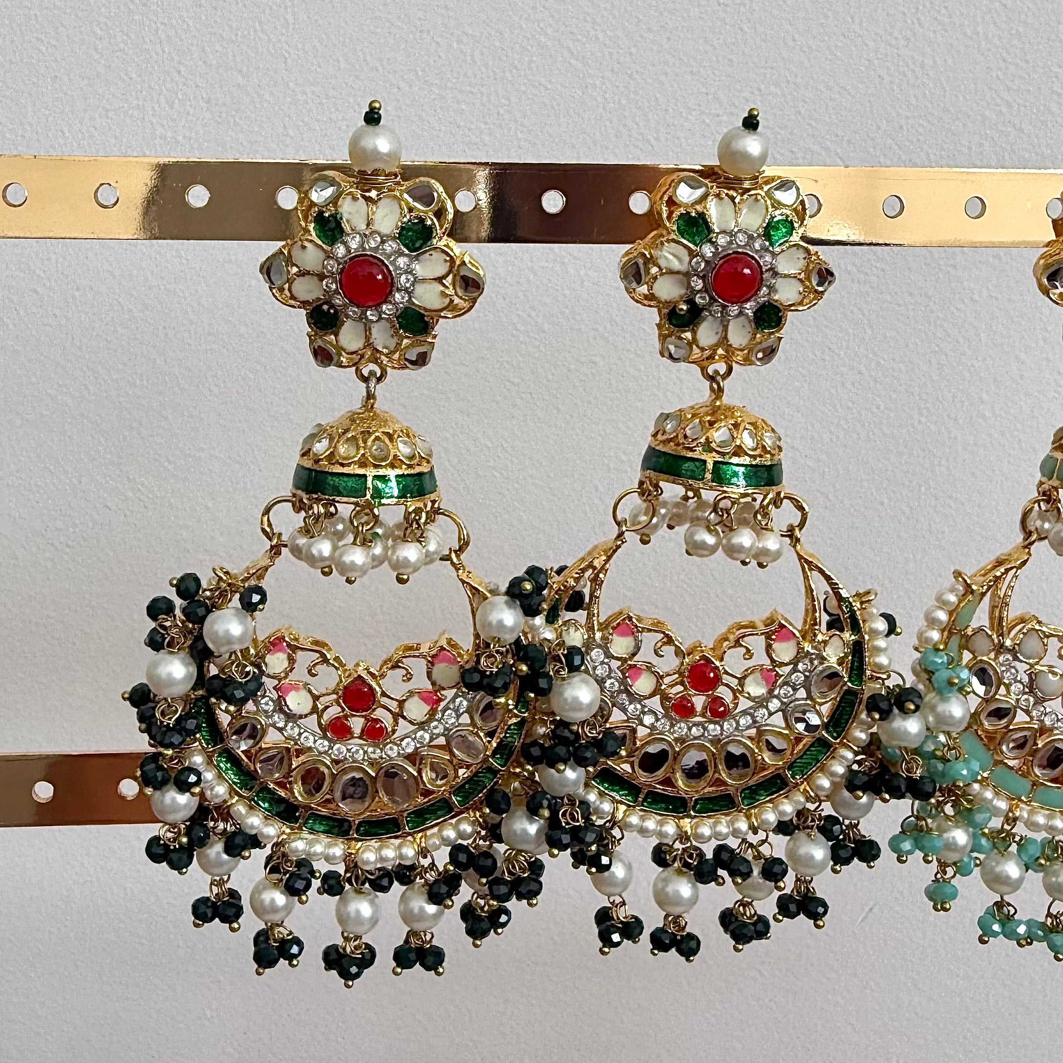 Noor Meenakari Earrings