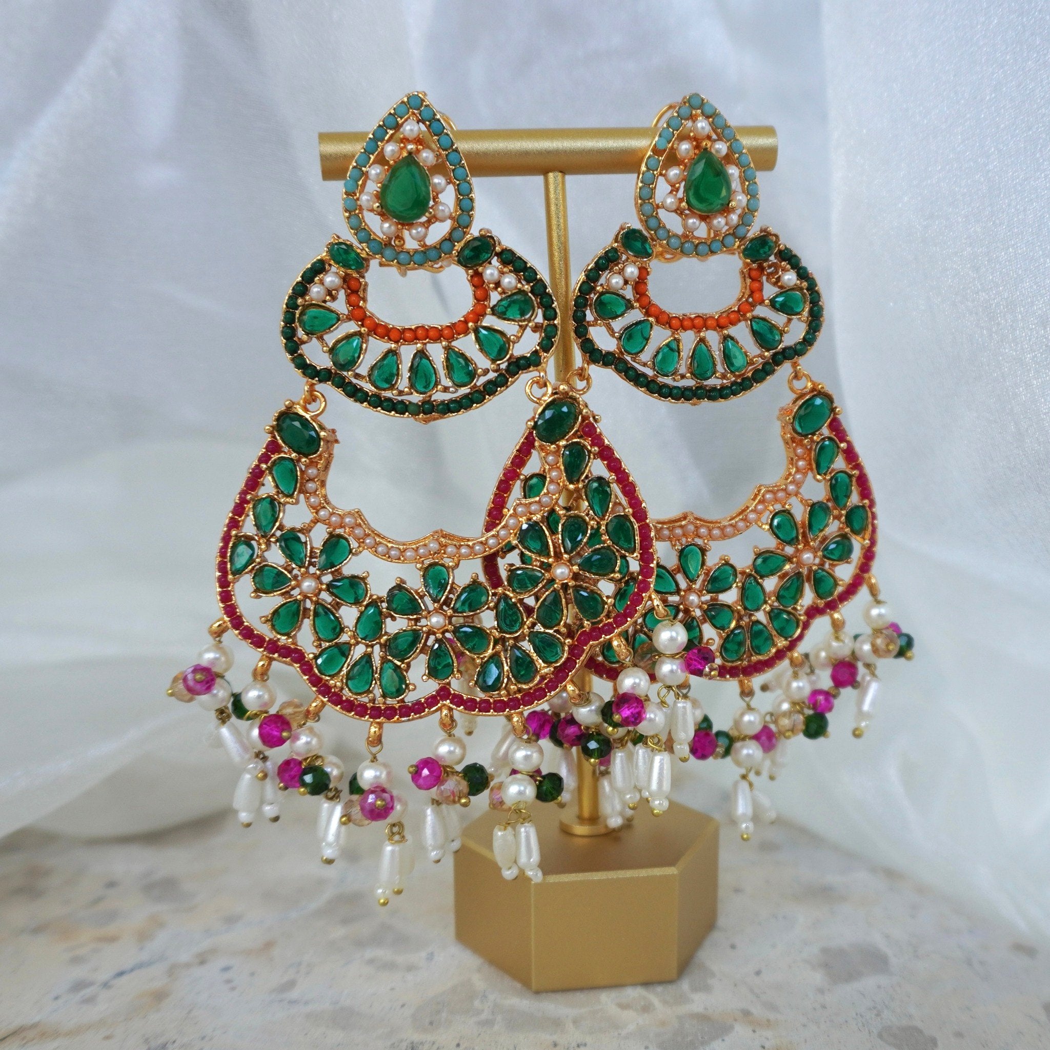 Hala Long Earrings
