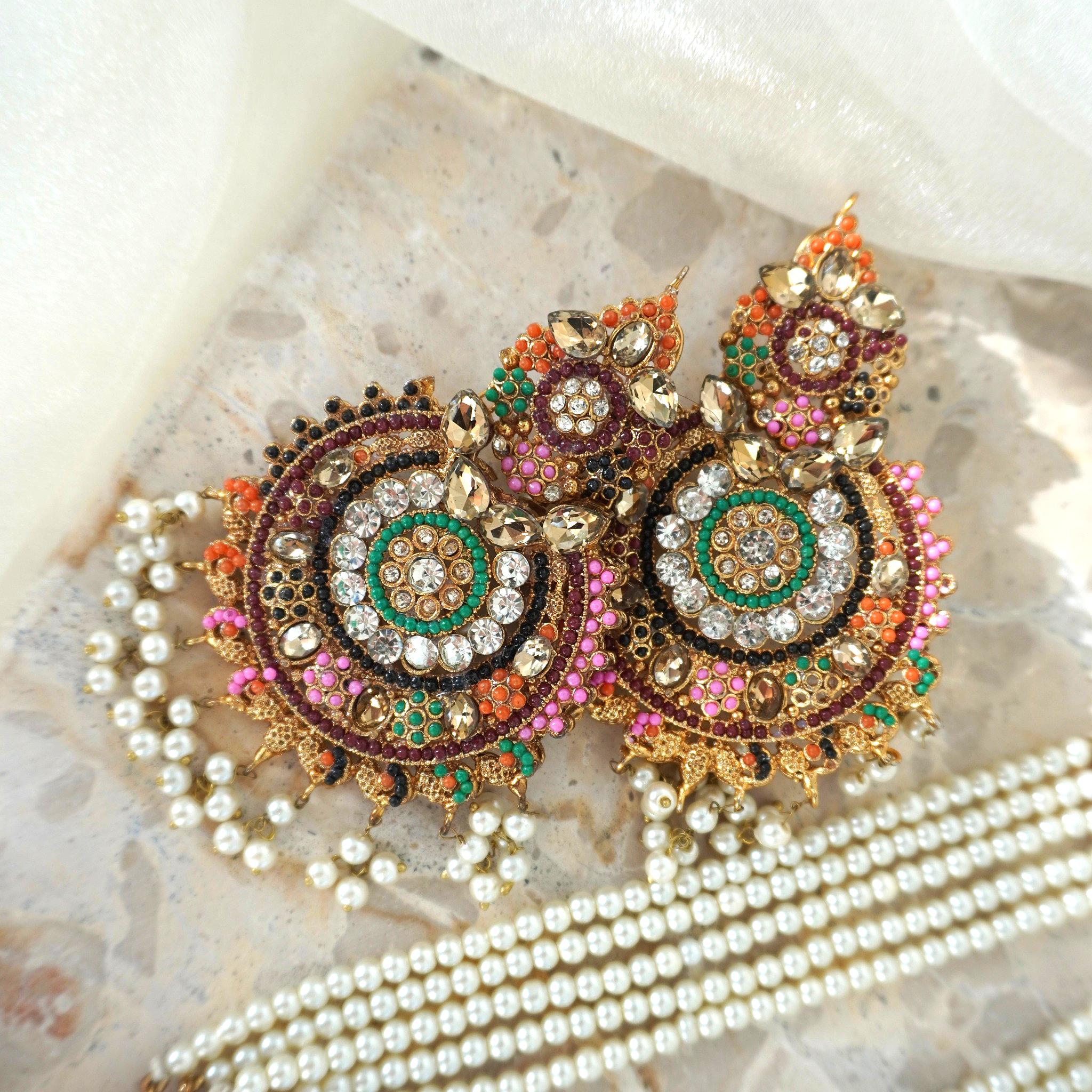 Aiman Long (Mala) Necklace Set