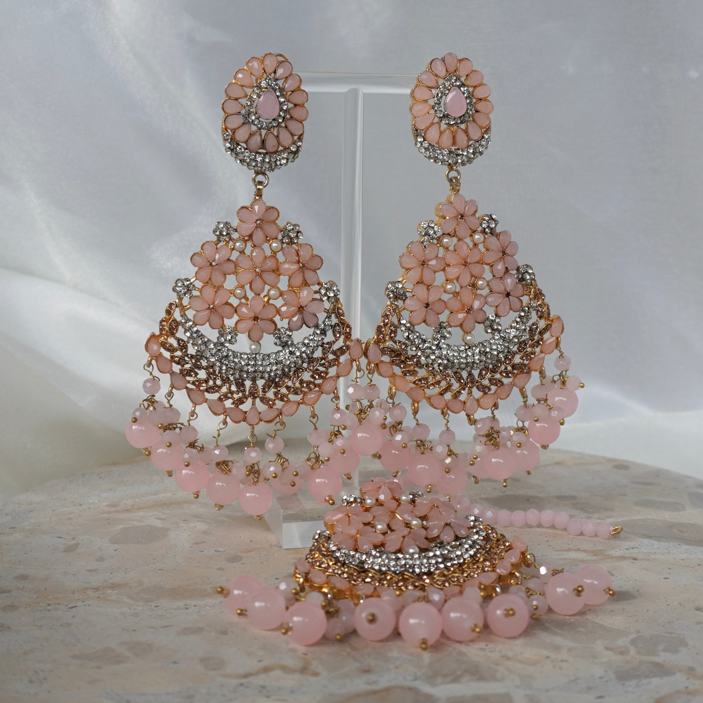Zehra Floral Tikka Set