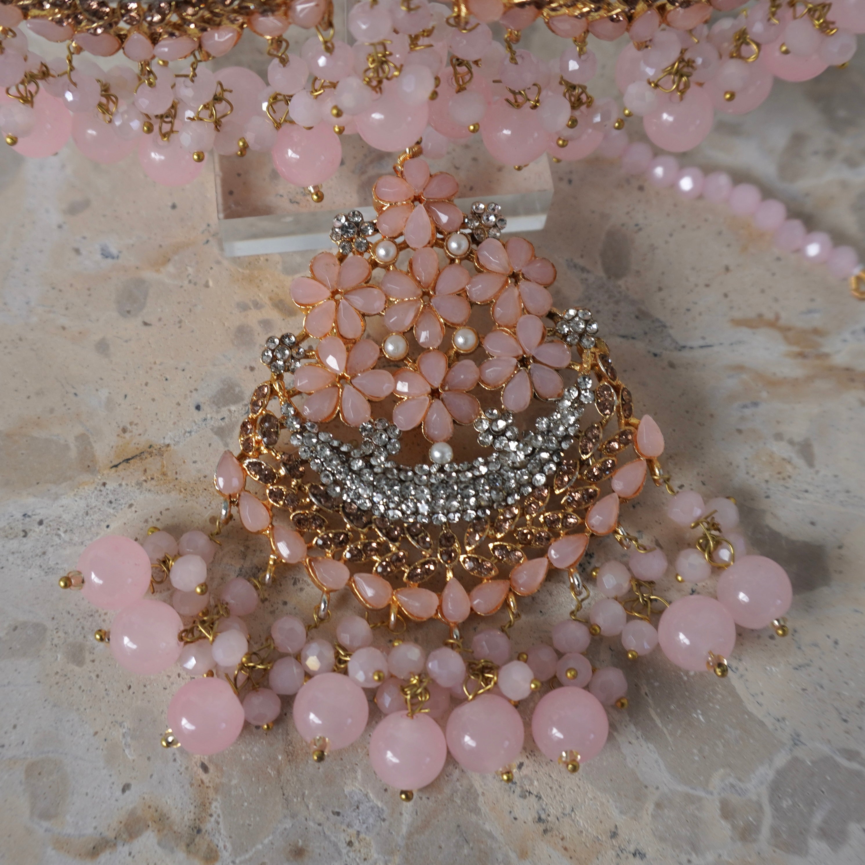 Zehra Floral Tikka Set
